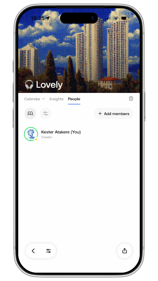 Shared tracker overview
